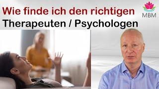 Falsche und unnötige Psychotherapien verschlimmert Dein Leid!