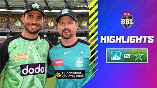 Brisbane Heat v Melbourne Stars Match Highlights | #BBL14