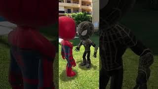 Marvelous Moves: Spidey Unleashes the Astonishing Butterfly Twirl Kick! #shorts