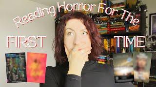 Reading horror books for the first time  | Non-Spoiler Reading Vlog