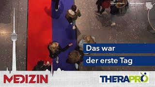 Das  war der erste Tag - Medizin und Therapro 2023 - Messe Stuttgart