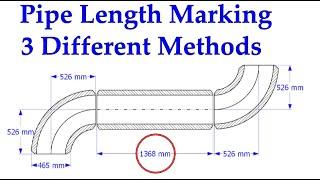 How to Mark Pipe Length, Different Methods