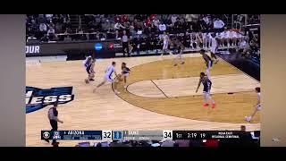 Cooper Flagg Drive & Right-Handed Finish vs Arizona Sweet 16