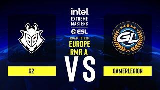 G2 vs. GamerLegion - Map 2 [Mirage] - IEM Road to Rio 2022 Europe RMR A