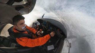 Flying across the North Atlantic to Iceland! IFR light aircraft ocean crossing - DA42 - ATC Audio