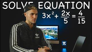 QMS 110 (TMU) Toronto Metropolitan University - Solving Equation