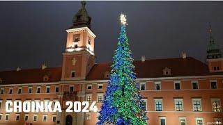 Warszawa / Warsaw Choinka na Placu Zamkowym 2024/2025 | Christmas tree at Castle Square - 09.12.2024