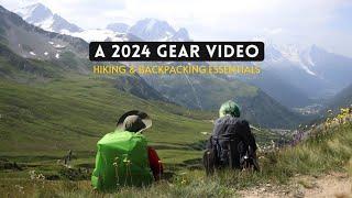 Updated Gear Video | Our 2024 Thru Hiking Gear | Backpacking Essentials - A Complete Guide