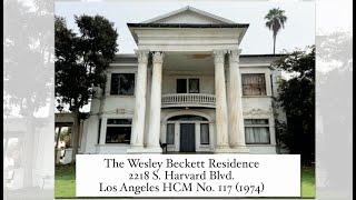 The Wesley Beckett Residence