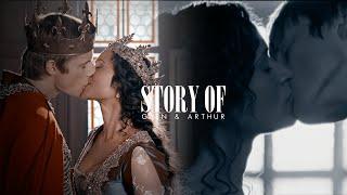 Story of Gwen & Arthur (BBC Merlin)