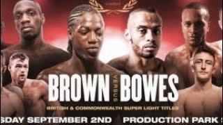 AKEEM ENNIS BROWN VS PHILIP BOWES BREAKDOWN AND PREDICTION #ZHBD #BOXING #AkeemEnnisBrown