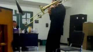 Chas Davis' Trombone Solo Performance  live at 08:23am PST o