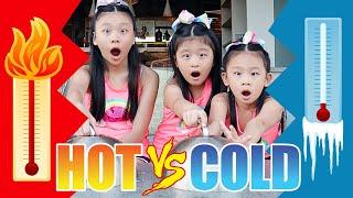 HOT VS COLD FOOD | GWEN KATE FAYE