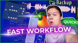 Top 5 tipps for FAST workflow in FL Studio