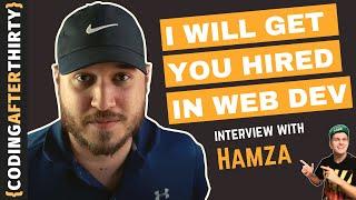 How To Get Hired As A Web Developer [ Interview with a senior self taught web developer ]