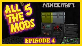 DOUBLING ORES WITH MACHINES! | All The Mods 5: Episode 4 (1.15.2 Modded Minecraft)