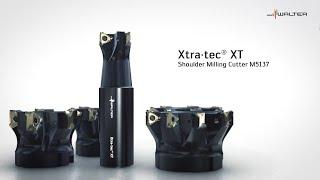 XTRA·TEC® XT M5137 SHOULDER MILLING CUTTER - Six times as cost-efficient, 90° approach angle.