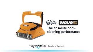 Maytronics Wave 60 robotic pool cleaner top features