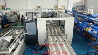 Newest Technology Toilet Tissue Paper Rolls Packaging Machine+Bundler