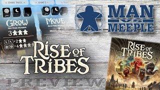 Rise of Tribes (Breaking Games) Preview by Man Vs Meeple