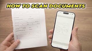 iPhone 15/ Pro / Plus: How To Scan Documents