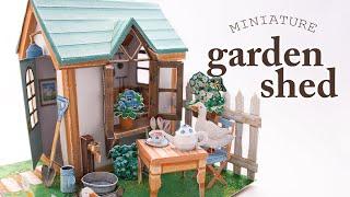 Paper Garden House model Diorama (canon papercraft)