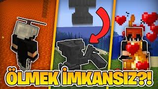 Minecraft ama ÖLMEK İMKANSIZ?!