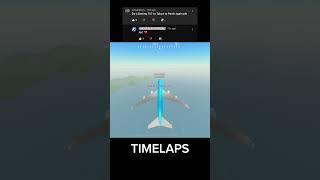 B747 TOKYO to PERTH TIMELAPSE and LOOP PTFS ️️️// #shorts #roblox