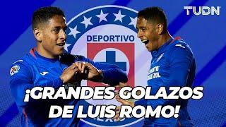 ¡INCREÍBLES! TODOS los goles de Luis Romo con Cruz Azul | TUDN