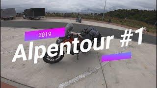 Tag 1: Alpentour mit der Honda CB500X (2019) – Autobahn ballern | Piotrrr Moto