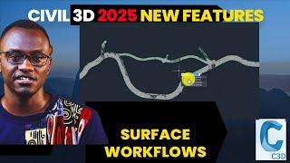 Civil 3D 2025 New Features: Improved Surface Workflows