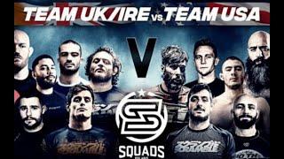 POLARIS BJJ SQUADS | TEAM USA vs TEAM UK & IRELAND | Grappling | Full Event