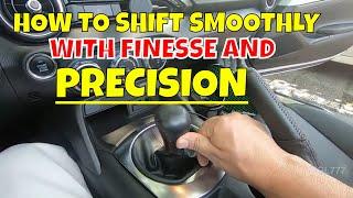 How to drive a stick shift (manual) to win. No more missed gears. Proper hand position