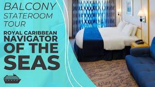 Navigator of the Seas Spacious Balcony Room Tour Updated | Royal Caribbean Navigator of the Seas