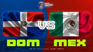 REPUBLICA DOMINICANA VS MEXICO - COPA NORCECA PANAM FINAL SIX 2024