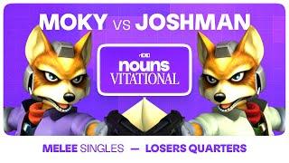 Nounsvitational 2024: moky (Fox) vs Joshman (Fox) | SSBM Melee Losers Quarters