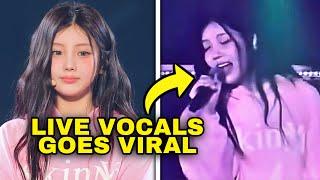 ILLIT’s Wonhee Goes Viral for Her Incredible Live Vocals, Trends in Korea #kpop