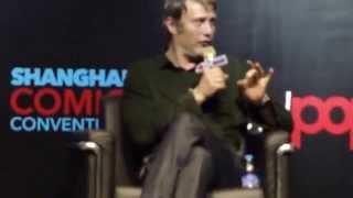 Mads Mikkelsen Q&A Day 1 @ Shanghai Comic Con SHCC 2015 (May 16, 2015)