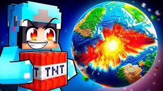 Destroying the Earth in 0.054 Seconds... (Minecraft)