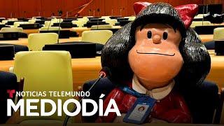 Mafalda 'cumple' su sueño de ser traductora de la ONU | Noticias Telemundo