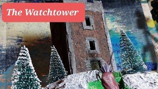 The Watchtower build & SUPER cheap & easy texture paste tutorial - £10 workshop challenge month 7