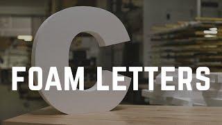 Product Spotlight: Foam Letters