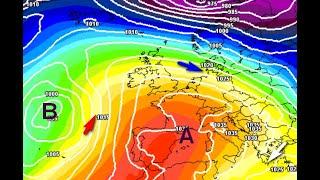 Passion Meteo . ECMWF : maltempo fino a domenica poi anticiclone ma durerà poco .