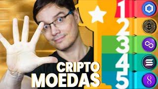 5 MELHORES CRIPTOMOEDAS PRA COMPRAR AGORAR E LUCRAR AMANHÃ