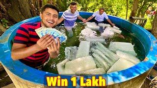 Cold Pool Challenge With Brothers  | Win 100,000 