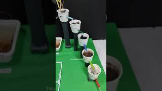 waste water treatment working model science project (5 stage) - howtofunda - science exhibition