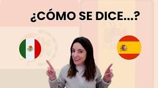  ¿Cómo se llaman estos objetos en español de México?