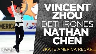 Vincent Zhou bests Nathen Chen, Miura & Kihara's Skate America surprise | THAT FIGURE SKATING SHOW