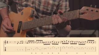 FAST COUNTRY GUITAR SOLO LESSON WITH TABS