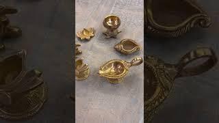 Crafted with love, our brass diya collection brings warmth and radiance to every corner!#brassdiya